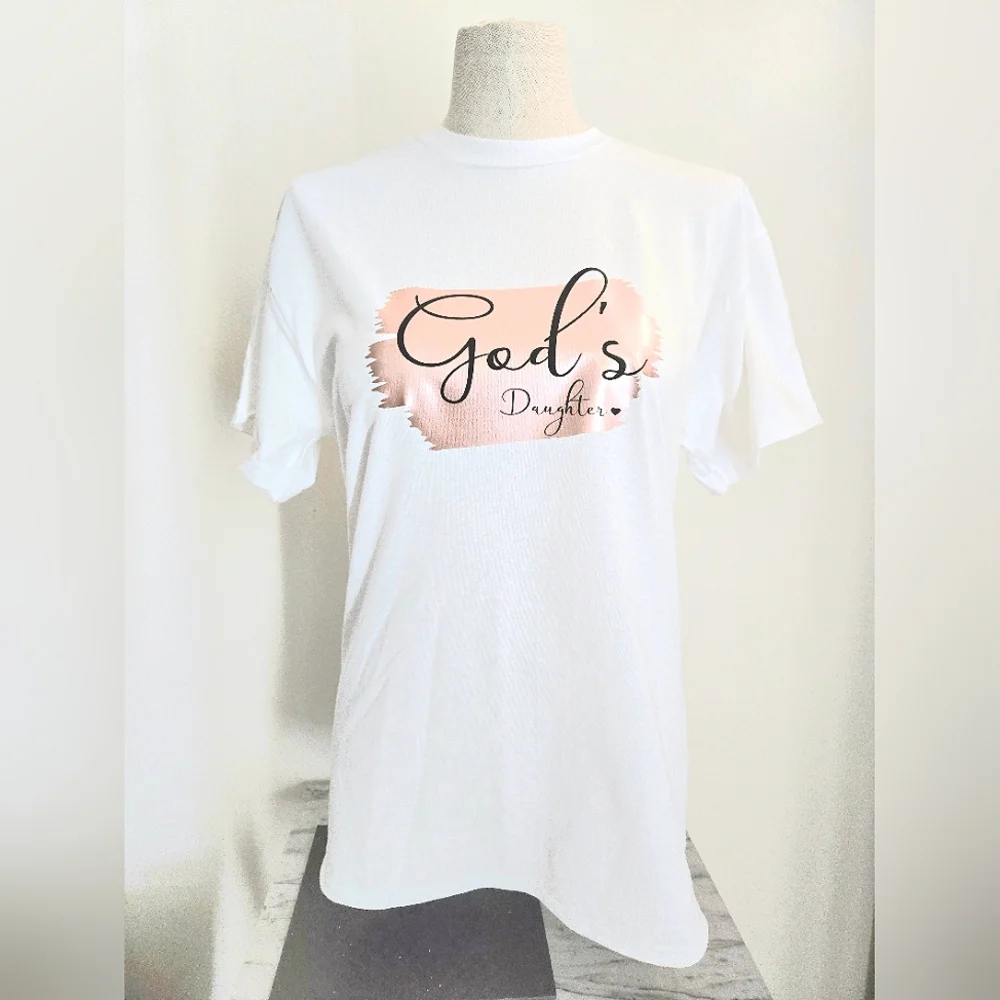 God's Daughter Christian T-Shirt - Picture 2 of 4